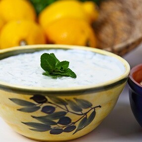 Home-made Tzatziki