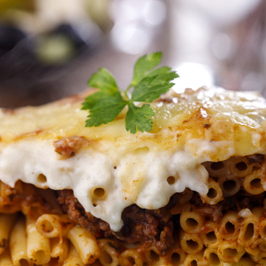Home-made Pastitsio - Greek Lasagne
