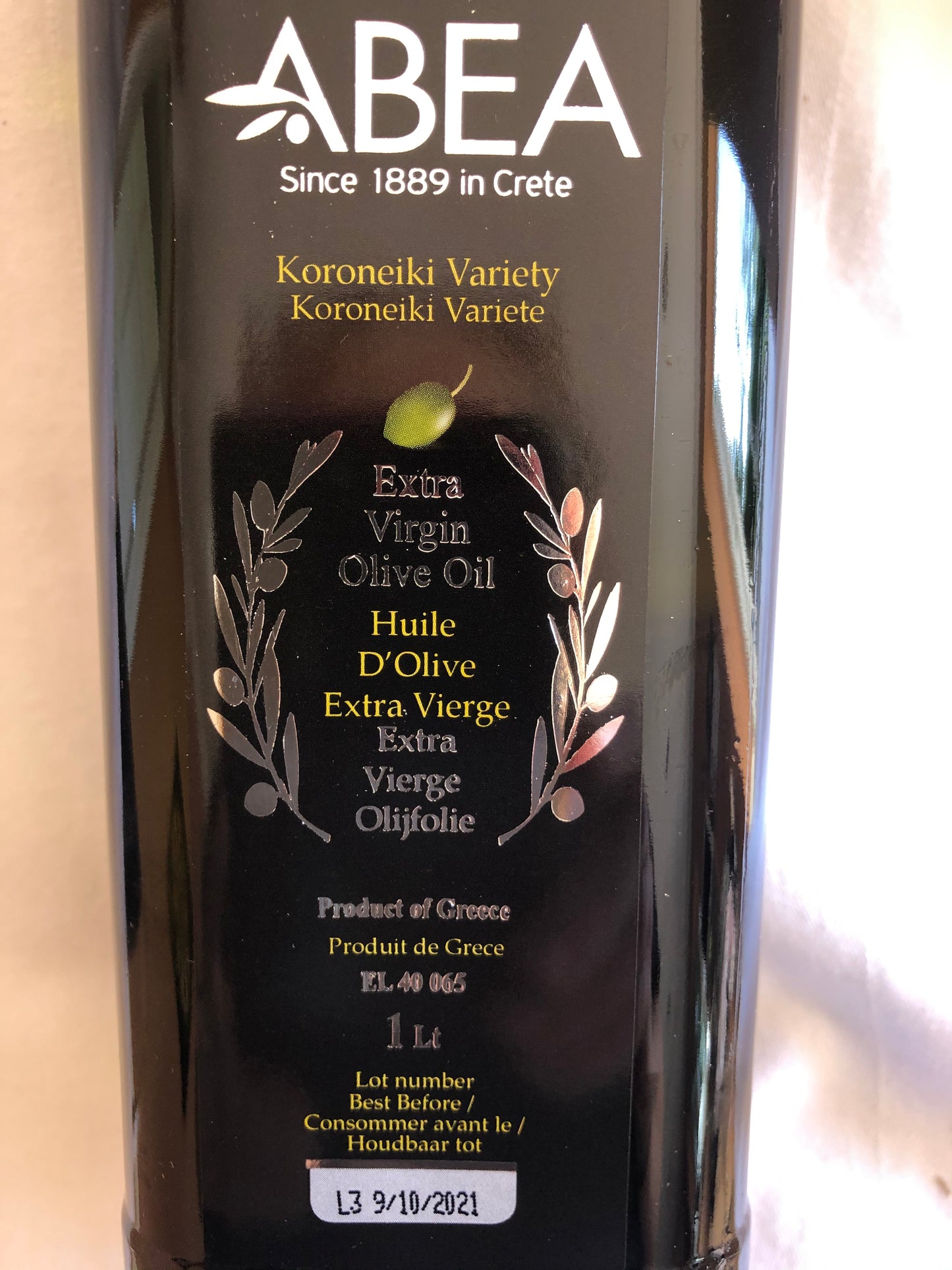Abea Cretan XV Olive Oil (1Litre)