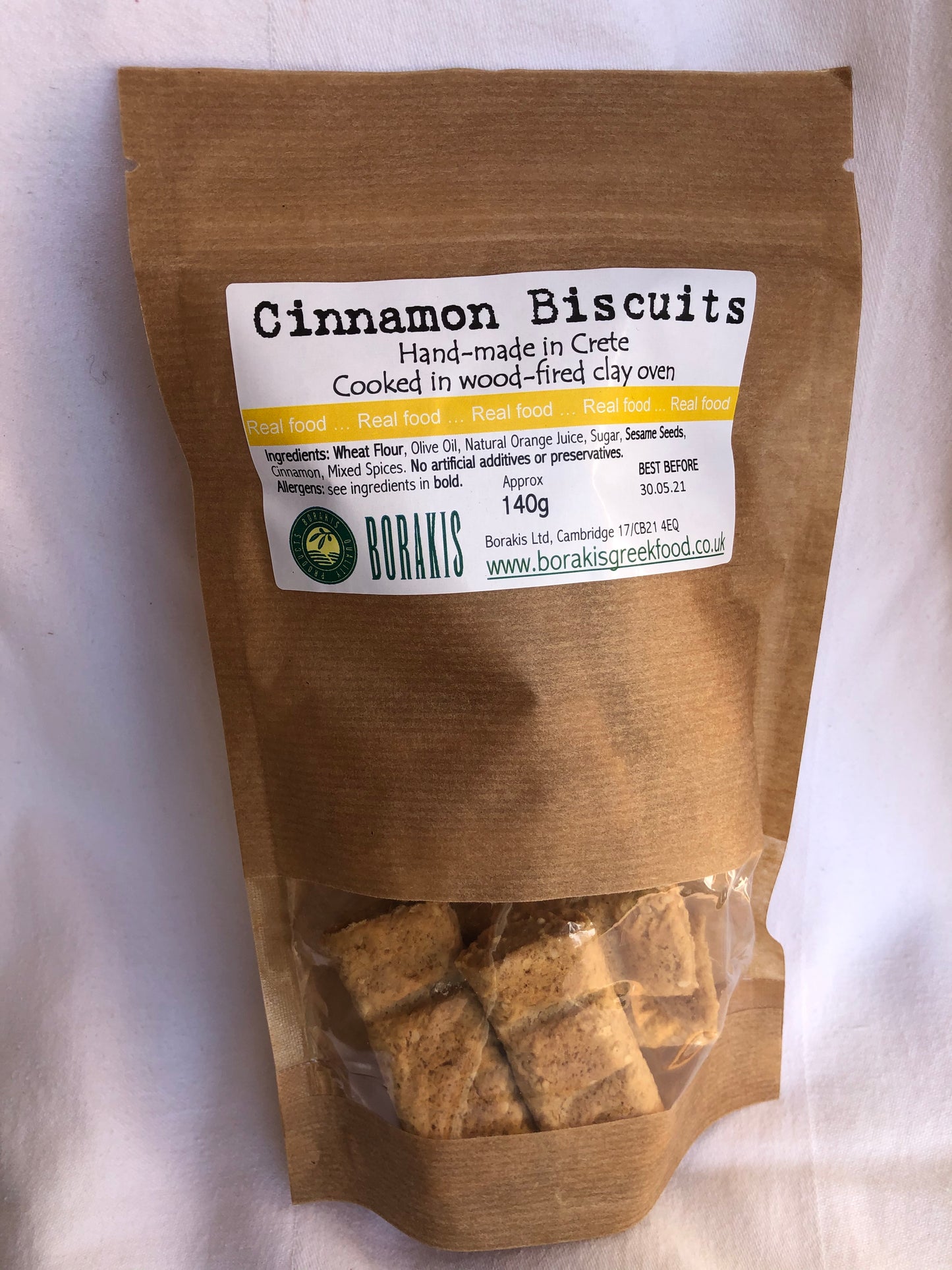 Cinnamon Biscuits (160g approx)