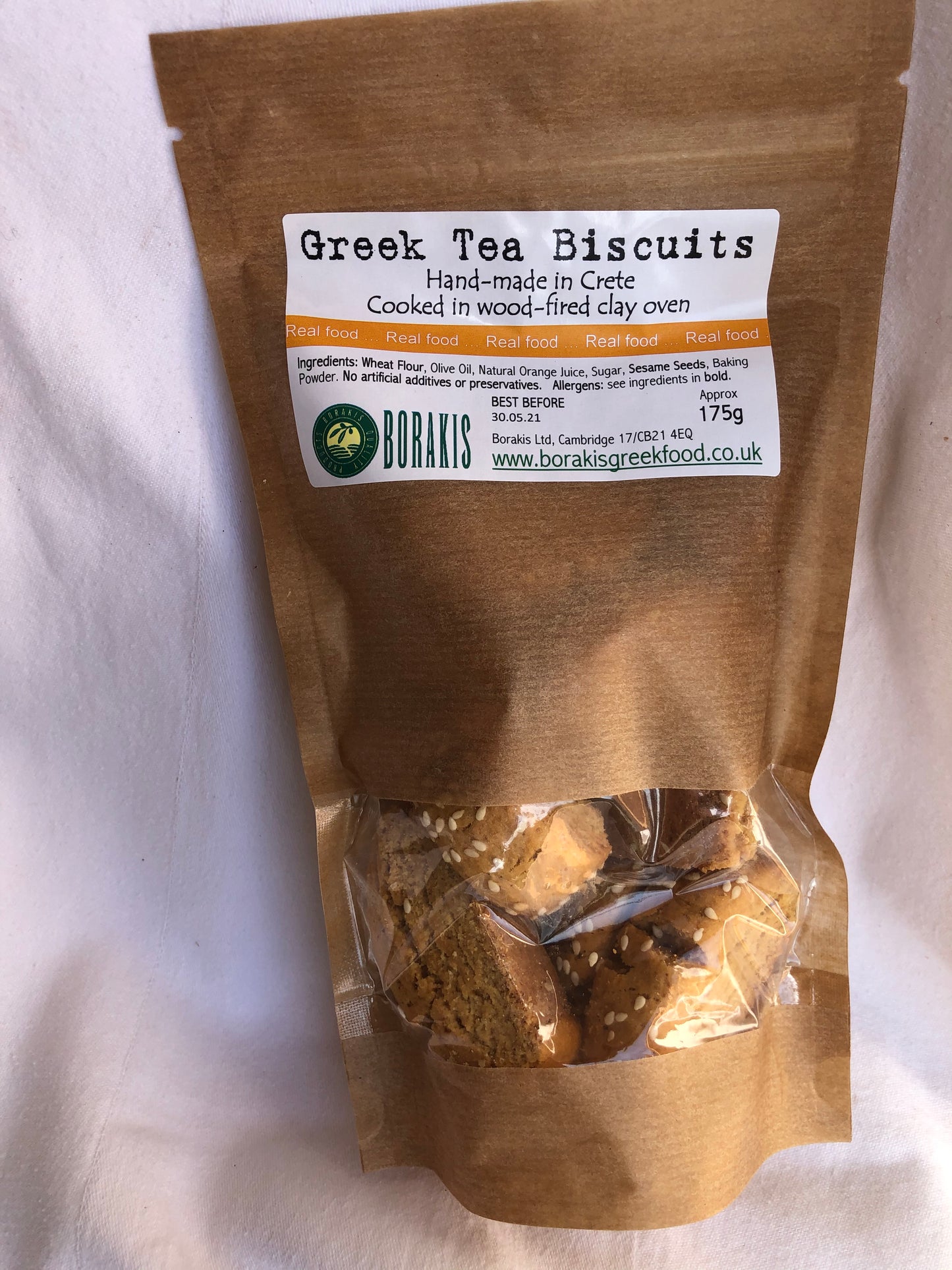 Greek Tea Biscuits (190g approx)